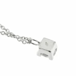 Collier solitaire diamant 0,50 ct