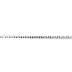 Collier solitaire en or blanc, émeraude
