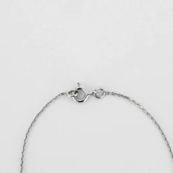 Collier Solitaire en or blanc et diamant