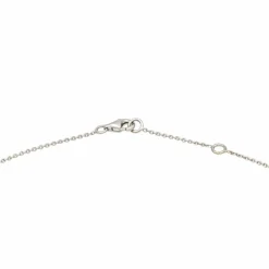 Collier Solitaire Or blanc Diamant