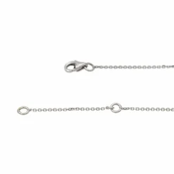 Collier Solitaire Or blanc Diamant