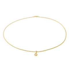 Collier Solitaire Or jaune Diamant