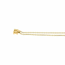 Collier Solitaire Or jaune Diamant