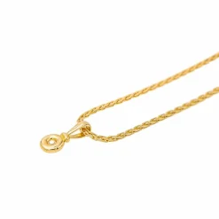 Collier Solitaire Or jaune Diamant