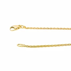 Collier Solitaire Or jaune Diamant