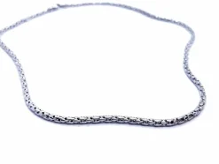 Collier Tabatière Or blanc