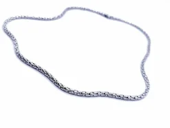 Collier Tabatière Or blanc