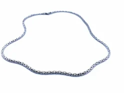 Collier Tabatière Or blanc