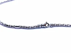 Collier Tabatière Or blanc