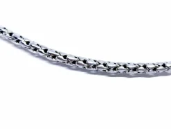 Collier Tabatière Or blanc