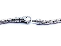 Collier Tabatière Or blanc