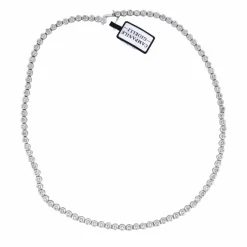 Collier « TENNIS » - Or blanc 18 carats