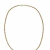 Collier torsadé en or