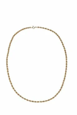 Collier torsadé en or
