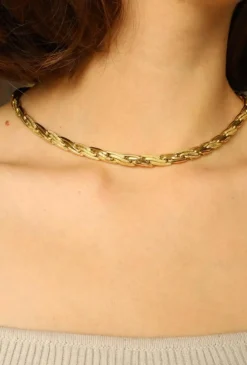 Collier Torsadé Or jaune