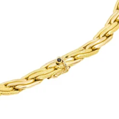 Collier Torsadé Or jaune