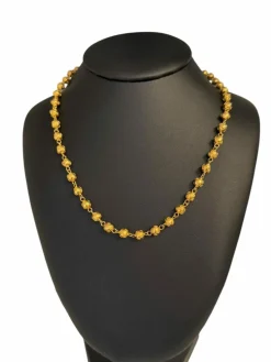 Collier traditionnel portugais en or jaune 19 carats
