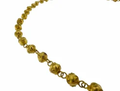 Collier traditionnel portugais en or jaune 19 carats