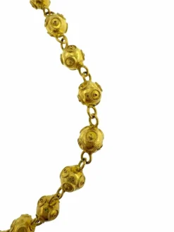 Collier traditionnel portugais en or jaune 19 carats