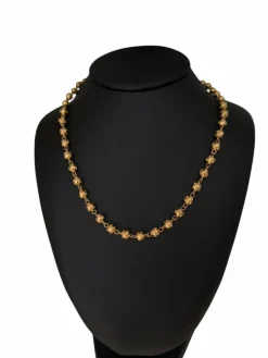 Collier traditionnel portugais en or jaune 19 carats