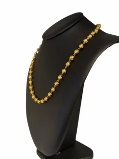 Collier traditionnel portugais en or jaune 19 carats