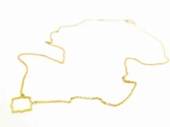 Collier Transparence Or jaune