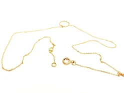 Collier Transparence Or rose