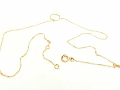 Collier Transparence Or rose