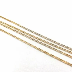 Collier trèfle or jaune
