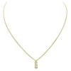 Collier trilogie Or jaune Diamant