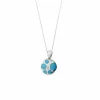 Collier turquoises et diamants