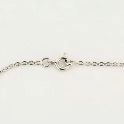 Collier TUTTI FRUTTI or blanc saphirs de couleurs