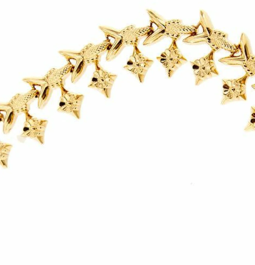 Collier vintage en or jaune