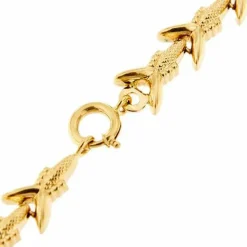Collier vintage en or jaune