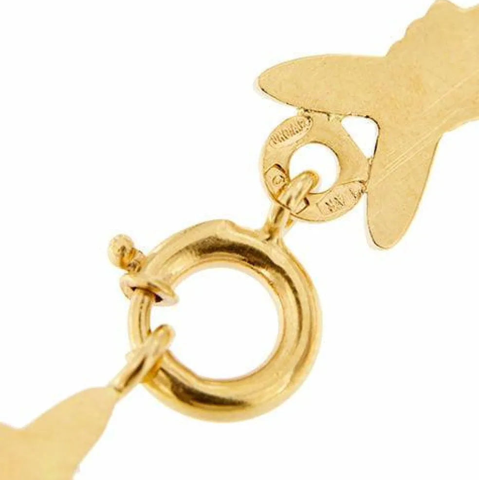 Collier vintage en or jaune