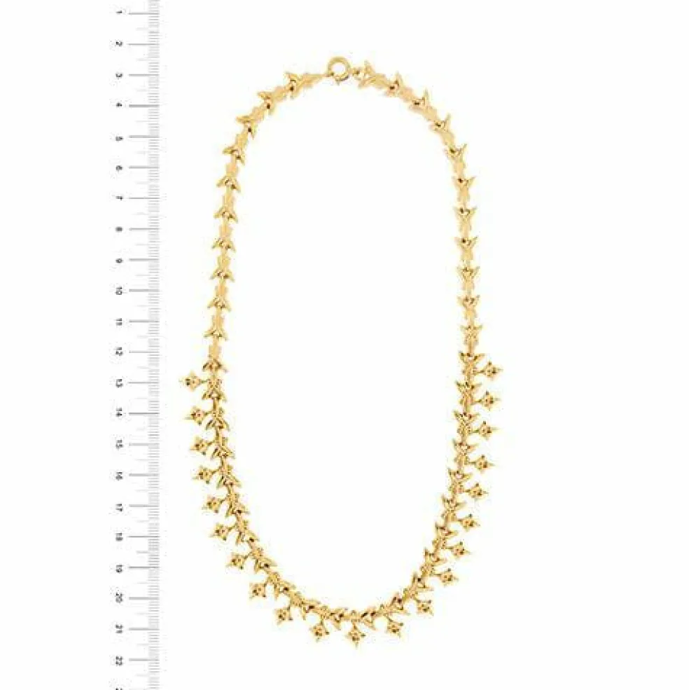 Collier vintage en or jaune