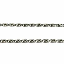 Collier vintage topaze bleue émail argent