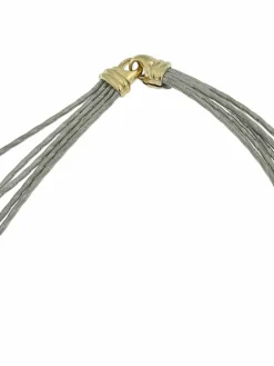 Collier Wellendorff morgensonne en or jaune et blanc avec diamants