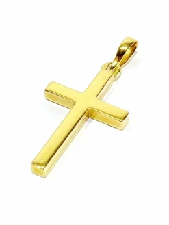 Croix en or jaune
