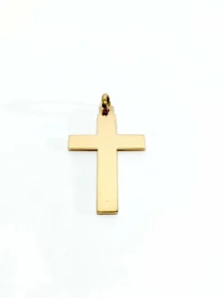 Croix en or rose