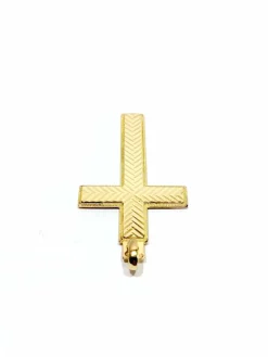 Croix en or rose
