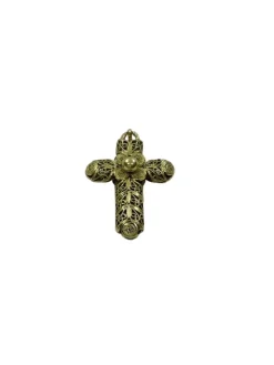 Croix Filigranée Or Jaune