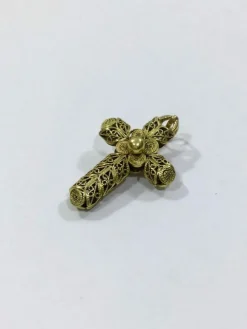 Croix Filigranée Or Jaune