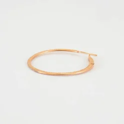 Créole en Or rose & diamants
