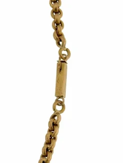Crucifix portugais traditionnel fabriqué main, chaîne or jaune