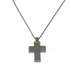 DAMIANI -collier pendentif croix diamant