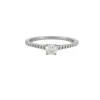 DE BEERS - Bague platine diamants