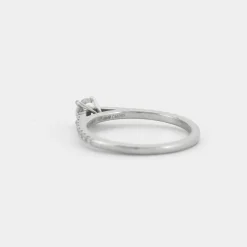 DE BEERS - Bague platine diamants