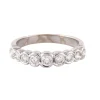 Demi Alliance Or Blanc Diamants