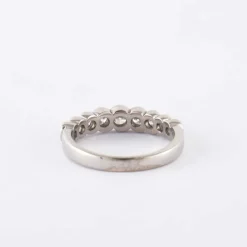 Demi Alliance Or Blanc Diamants
